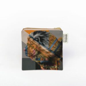 Lion in Shades of Africa Coin Purse