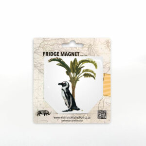 Penguin & Palm Tree Fridge Magnet