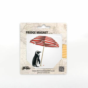 Penguin & Umbrella Fridge Magnet