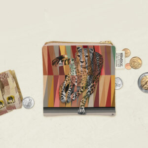 Cheetah in Shades of Africa Coin Purse
