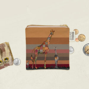 Giraffe in Shades of Africa Coin Purse