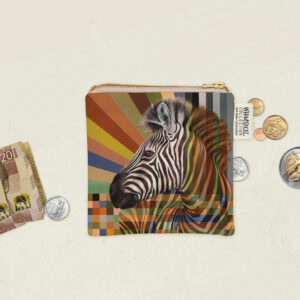 Zebra in Shades of Africa Coin Purse