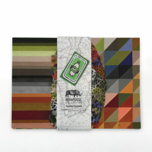 Shades of Africa Recycled Placemats - Elephant, Leopard, Springbok & Hippo