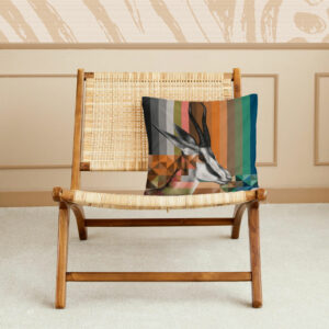 Springbok in Shades of Africa Pillow Cover