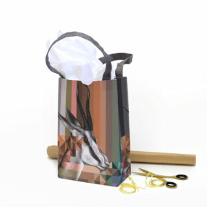 Springbok in Shades of Africa Recycled Gift Bag