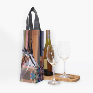 Springbok in Shades of Africa Recycled Wine Carrier