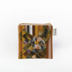 Wild Dog in Shades of Africa Coin Purse