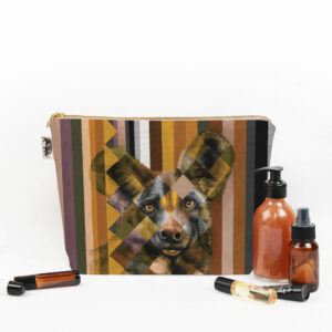 Wild Dog in Shades of Africa Toiletry Bag