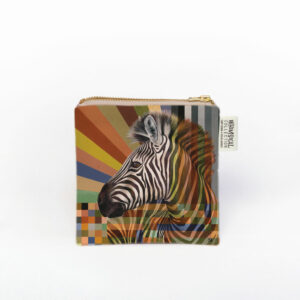 Zebra in Shades of Africa Coin Purse