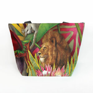African Jungle Lion Maxi Bag