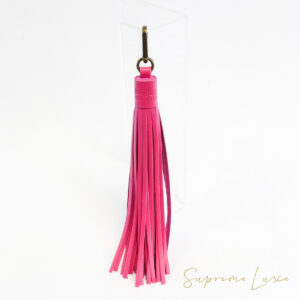 Supreme Luxe Leather Tassel – Cerise
