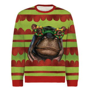 Festive Hippo Sweater