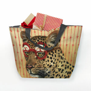 Festive Leopard Maxi Bag