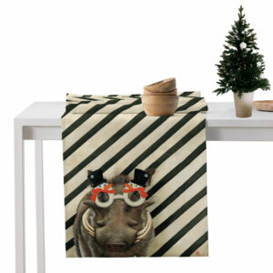 Festive Warthog Table Runner
