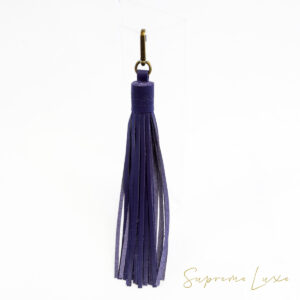 Supreme Luxe Leather Tassel – Indigo