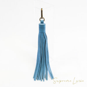 Supreme Luxe Leather Tassel – Texas Blue