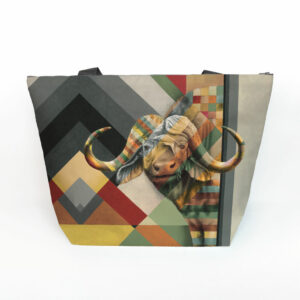 Buffalo in Shades of Africa Maxi Bag
