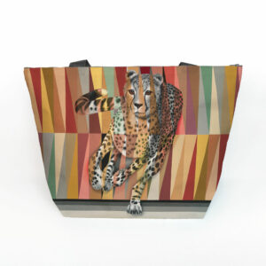 Cheetah in Shades of Africa Maxi Bag