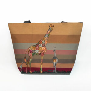 Giraffe in Shades of Africa Maxi Bag