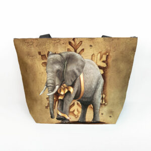 Golden Elephant Maxi Bag