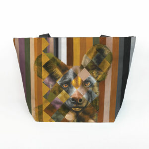 Wild Dog in Shades of Africa Maxi Bag