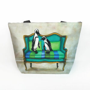 Blue Penguin at Leisure Maxi Bag