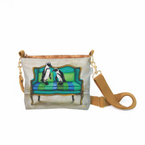 Blue Penguins at Leisure Sling Bag